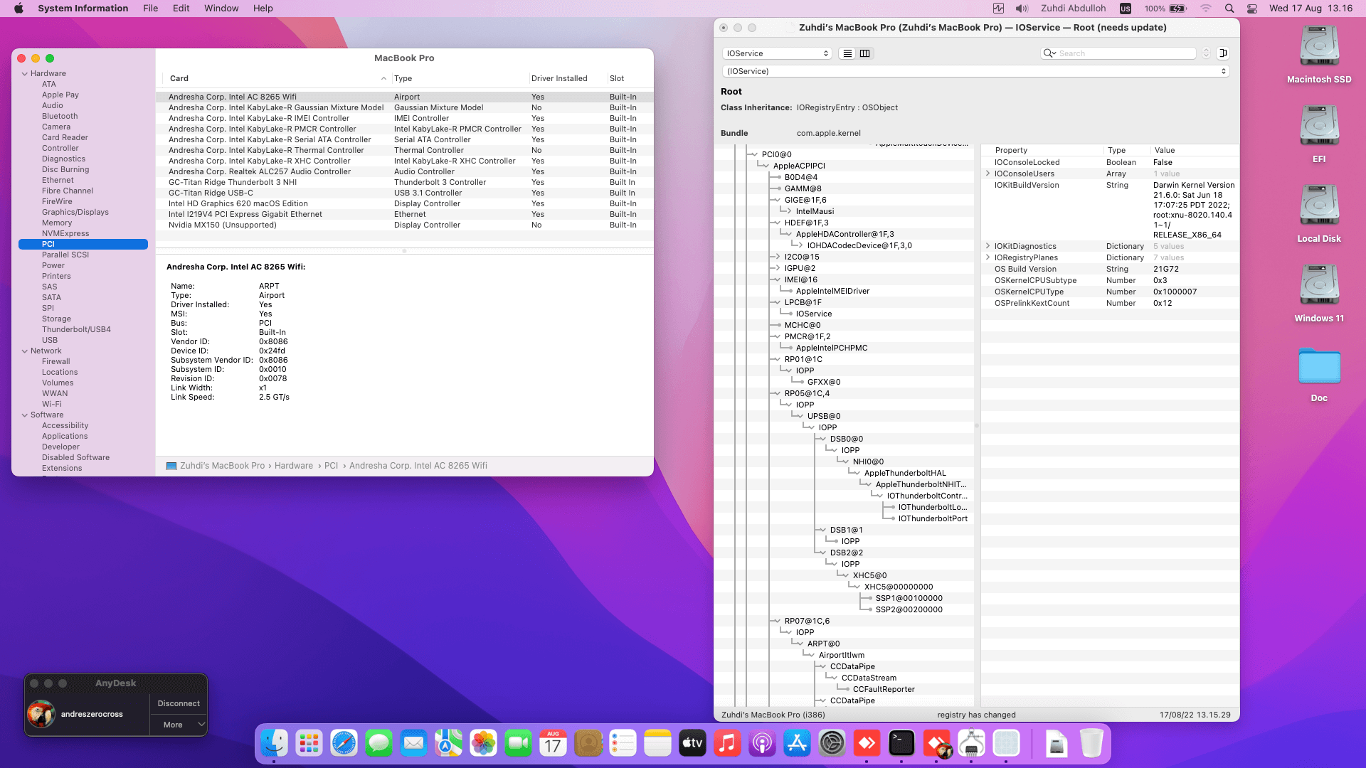 Lenovo Thinkpad T480S 2nd [KabyLake R   Intel UHD 620 + PS2]   OpenCore 9